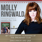 Molly Ringwald Revisits the Club is coming to The Pullo Center